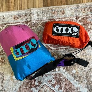 Multicolored DoubleNest ENO Hammock and Straps